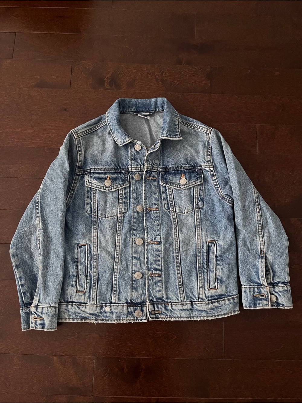 Zara Light Blue Denim Jean Jacket for Kids